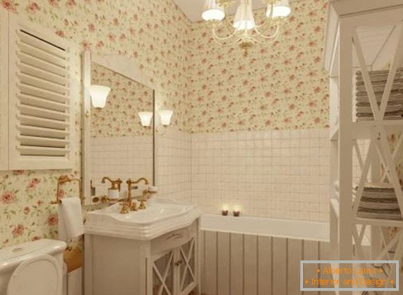 Koupelna ve stylu Bright Provence