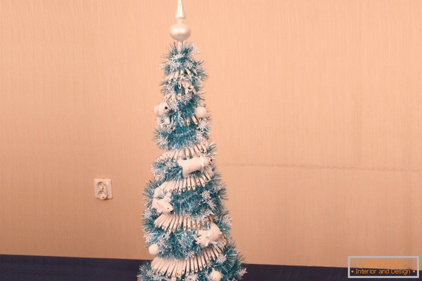 Makaronský vánoční stromek