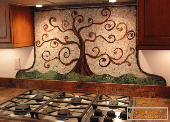 panel dlaždic v kuchyni, foto 17