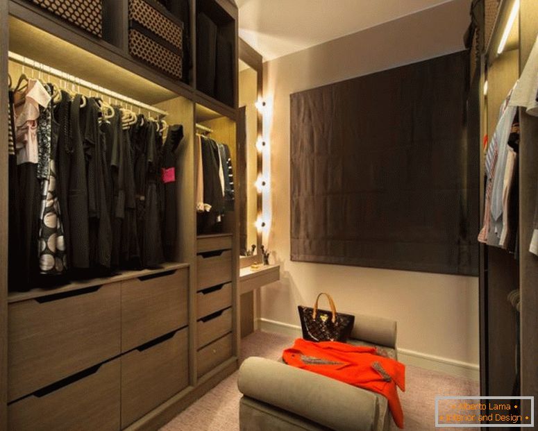 Rozložení šatny - fotografie nejlepších návrhových řešení v