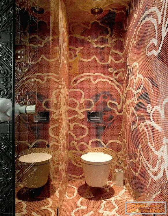 Dlaždice v koupelně fotografické mozaiky