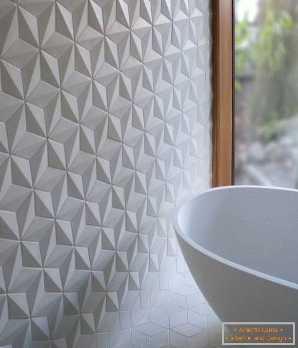 Módní 3D koupelnové dlaždice 2015