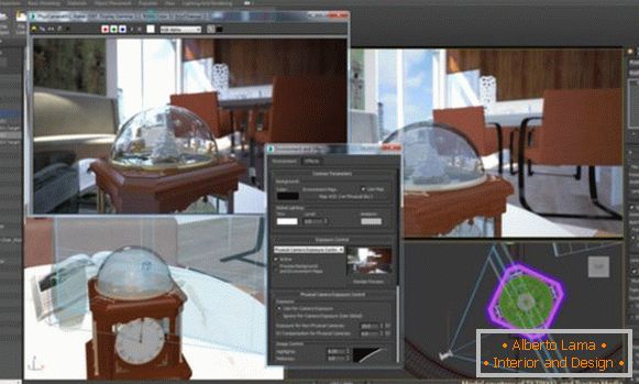 Návrh interiéru v aplikaci Autodesk 3D MAX