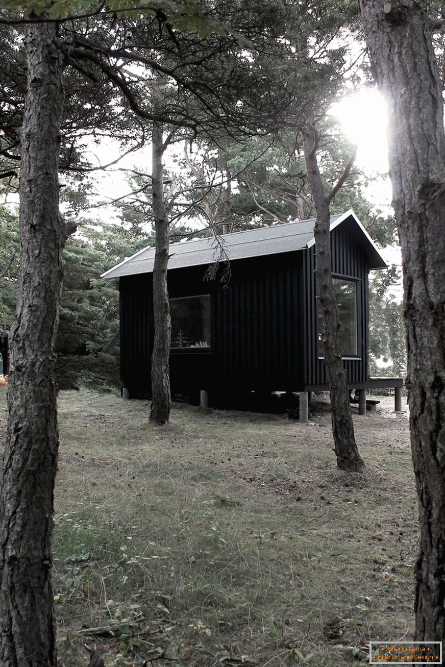 Mini-House Ermitage Cabin ve Švédsku