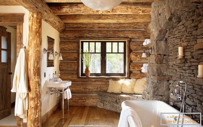 Koupelnové úpravy v dřevě