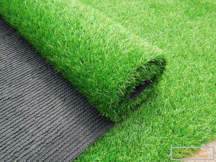 Umělá tkanina na trávu
