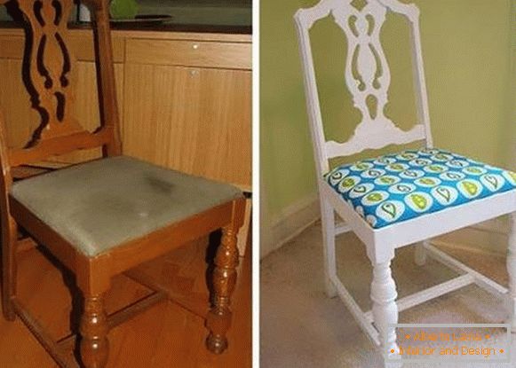 Obnova sovětského nábytku - židlí - vlastními rukama