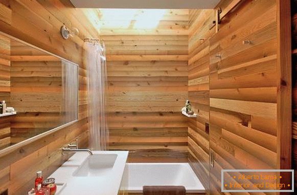 dřevěné obklady-koupelny