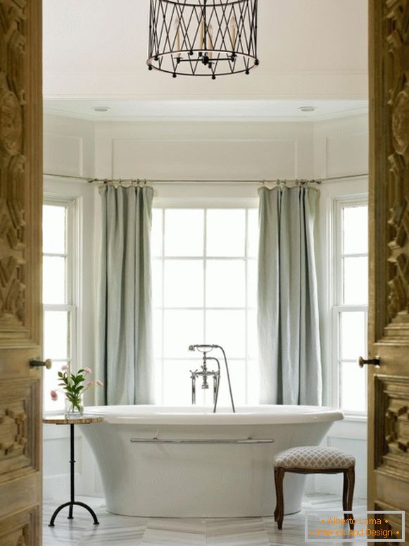 luxusní-minimalistická koupel