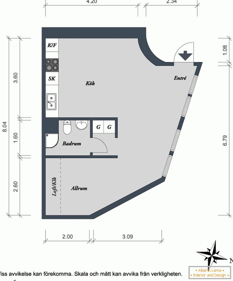 Podrobné plánování bytu