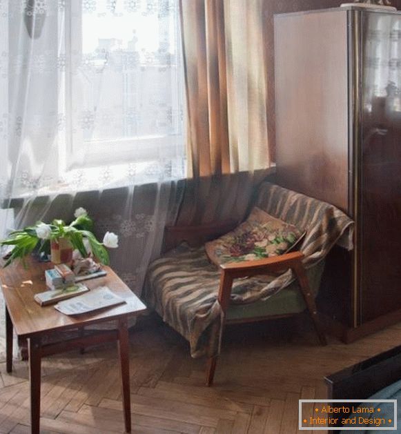 Nábytek ze Sovětského svazu v interiéru