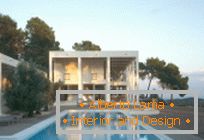 Moderní architektura: Luxusní dům v Valle de Morne, Ibiza