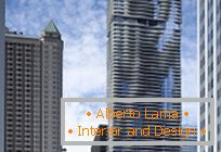 Современная архитектура: Самый красивый небоскрёб - Chicago mrakodrap Aqua