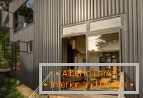 Moderní bydlení v lese Nového Zélandu