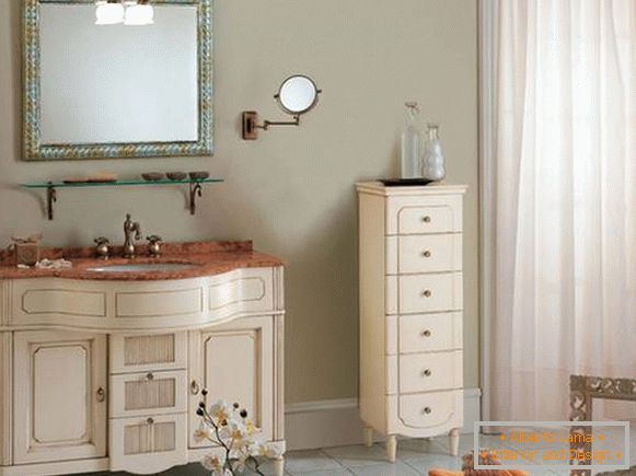 design koupelny v klasickém stylu, foto 10