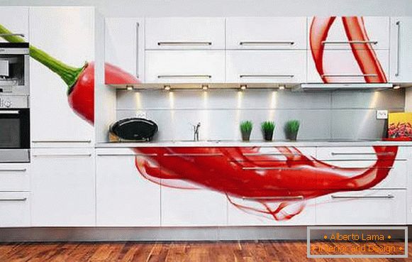 moderní kuchyňská dekorace foto, foto 7
