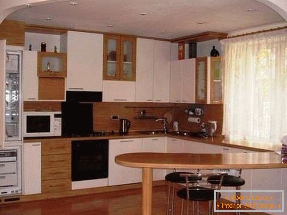 malé kuchyně v moderním stylu, foto 22