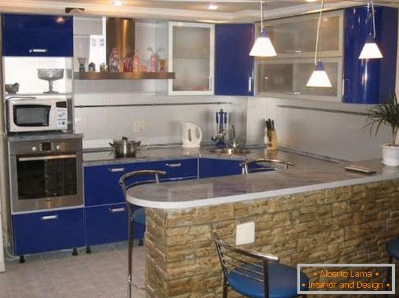 moderní malé kuchyně, foto 63
