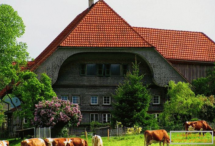 Alpský venkovský dům