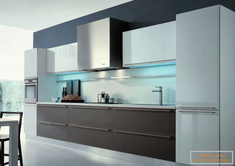 kuchyňský modul v moderním stylu