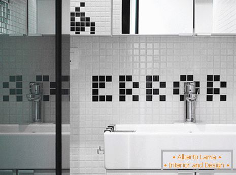 Návrh koupelny v minimalistickém stylu