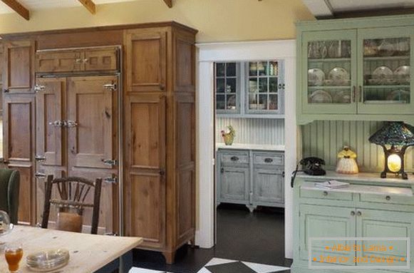 Krásné kuchyňské skříně - fotografie v interiéru