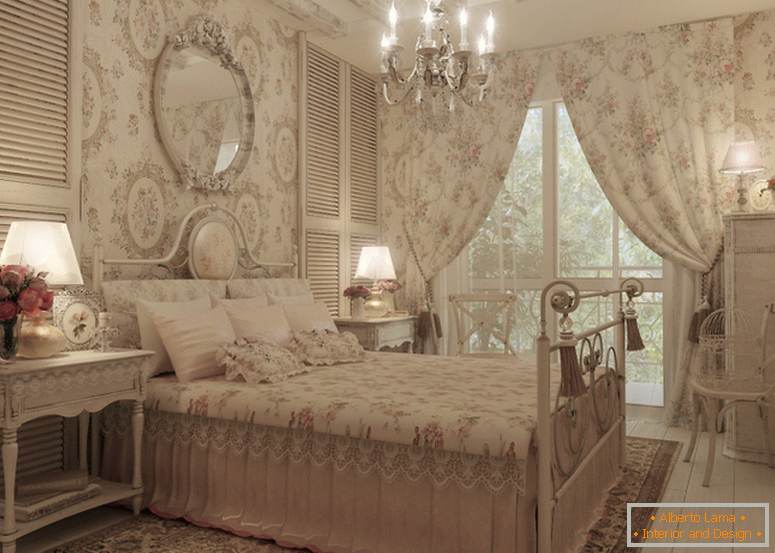 zdobí-bedroom-in-the-provence-style-1