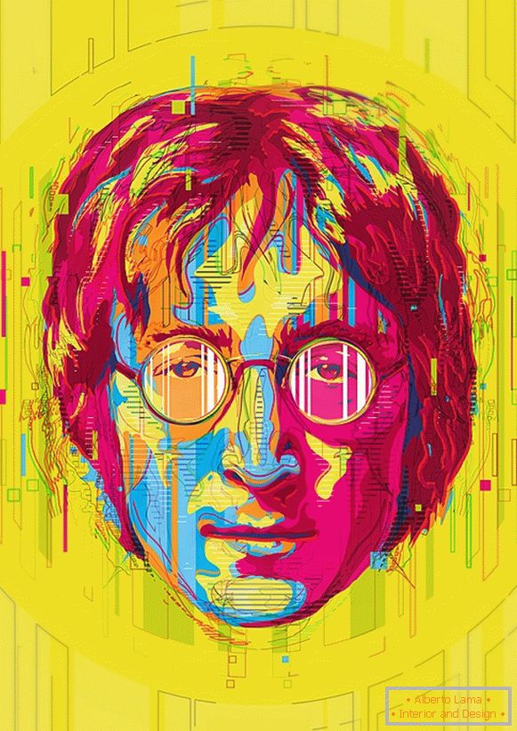 Ilustrace Johna Lennona, Mart Biemans