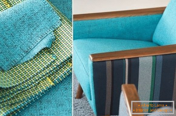 Nábytek a tkaniny Tweed od designérů