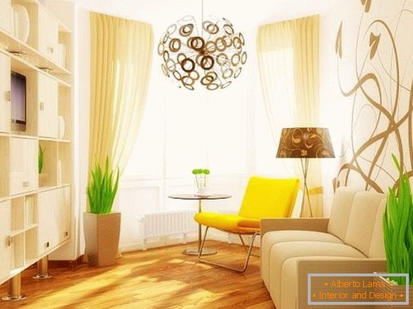 dekor-malý obývací pokoj