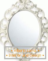 Elegantní zrcadlo v otevřeném rámu