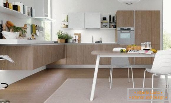 Přívěsný rohový kuchyňský nábytek od firmy Euromobil