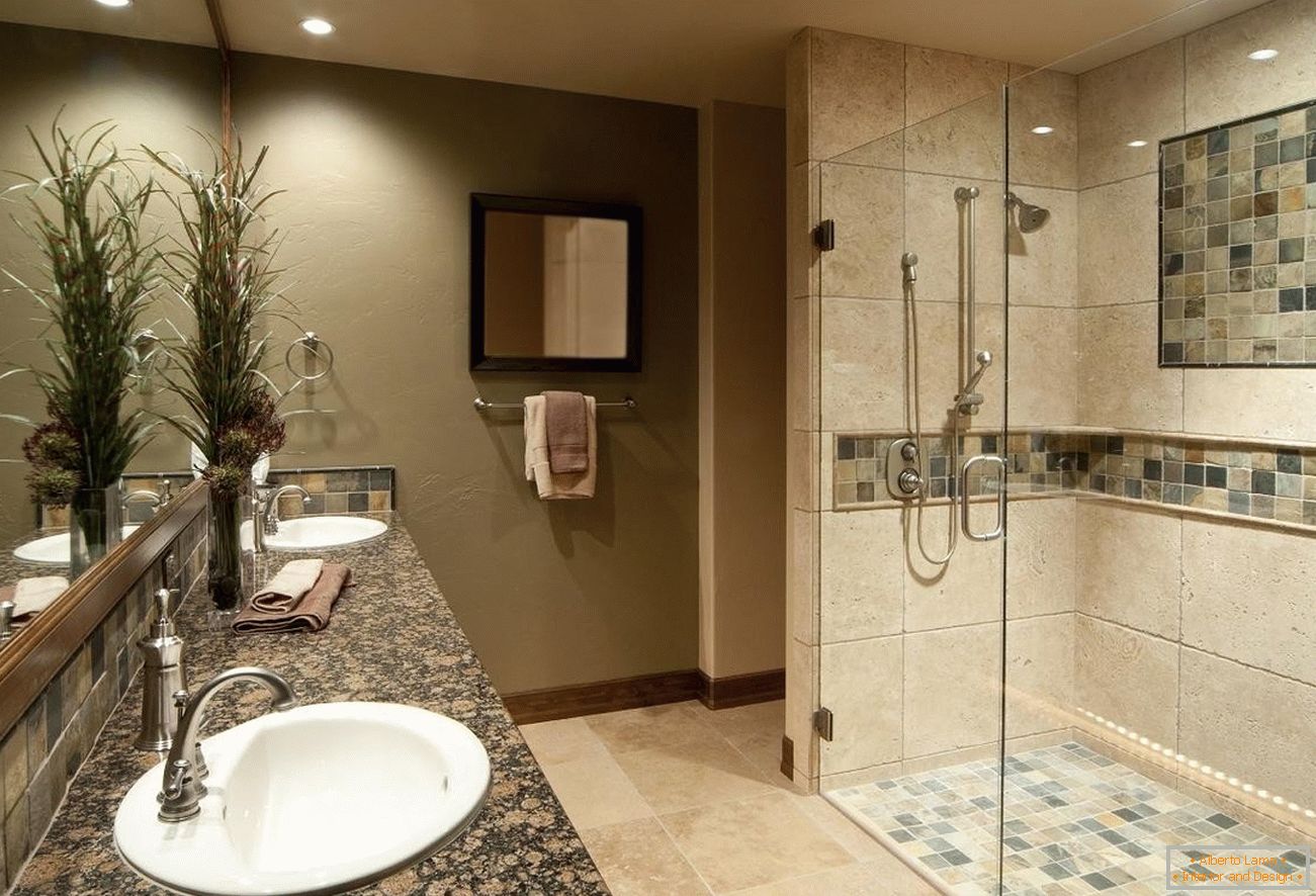 Moderní sprchová kabina