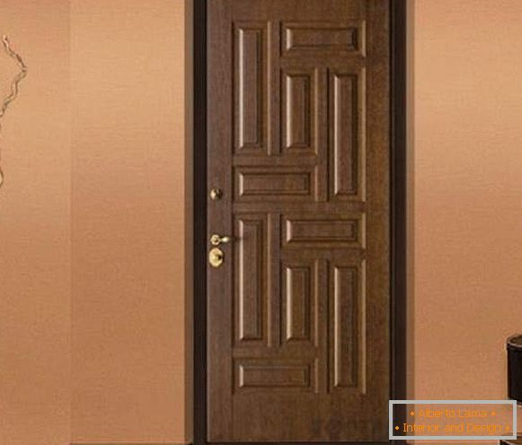 dřevěné vstupní dveře pro byty, foto 32