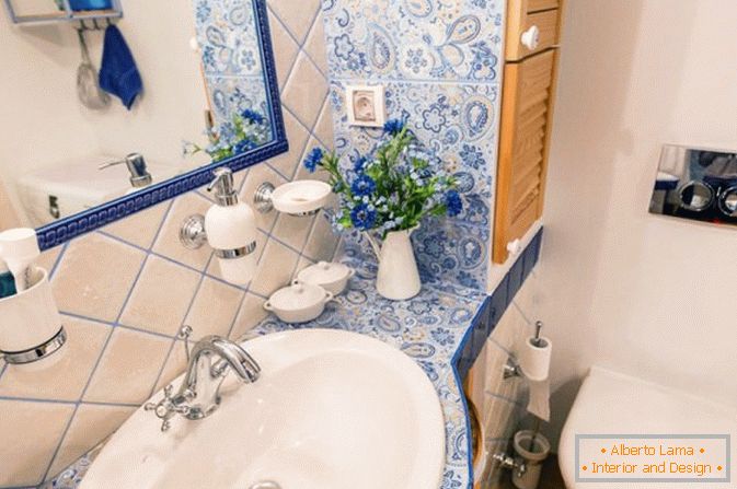 Koupelna ve stylu Provence